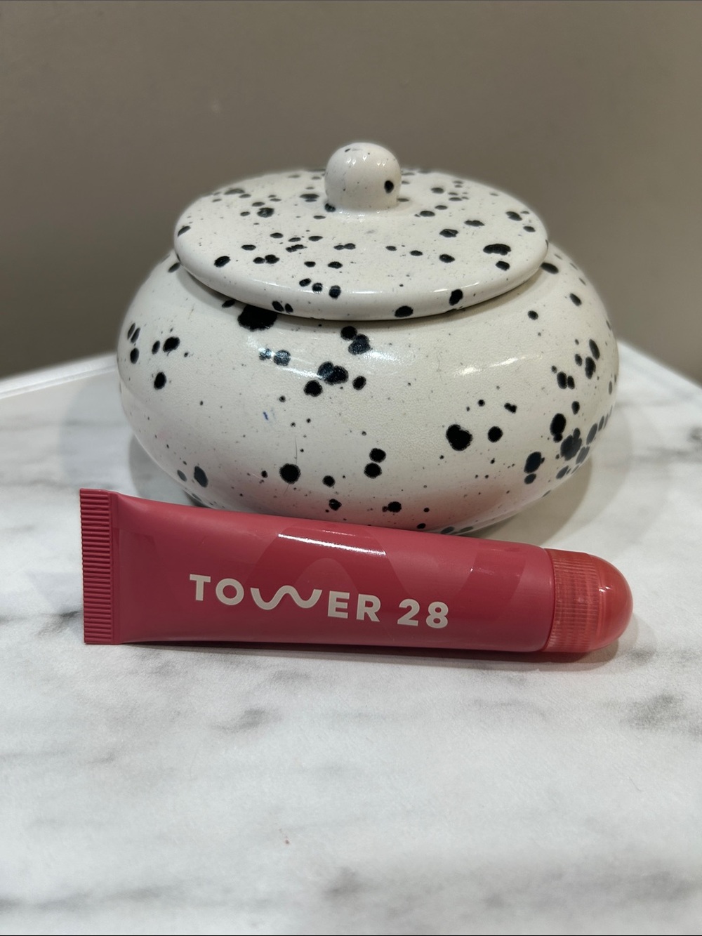 Tower 28 Lip Treatment Red Bean Mochi